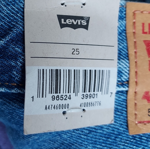 Levi's 501 Denim Jean Shorts Size 25 NEW NWT 150th Anniversary - Picture 10 of 16